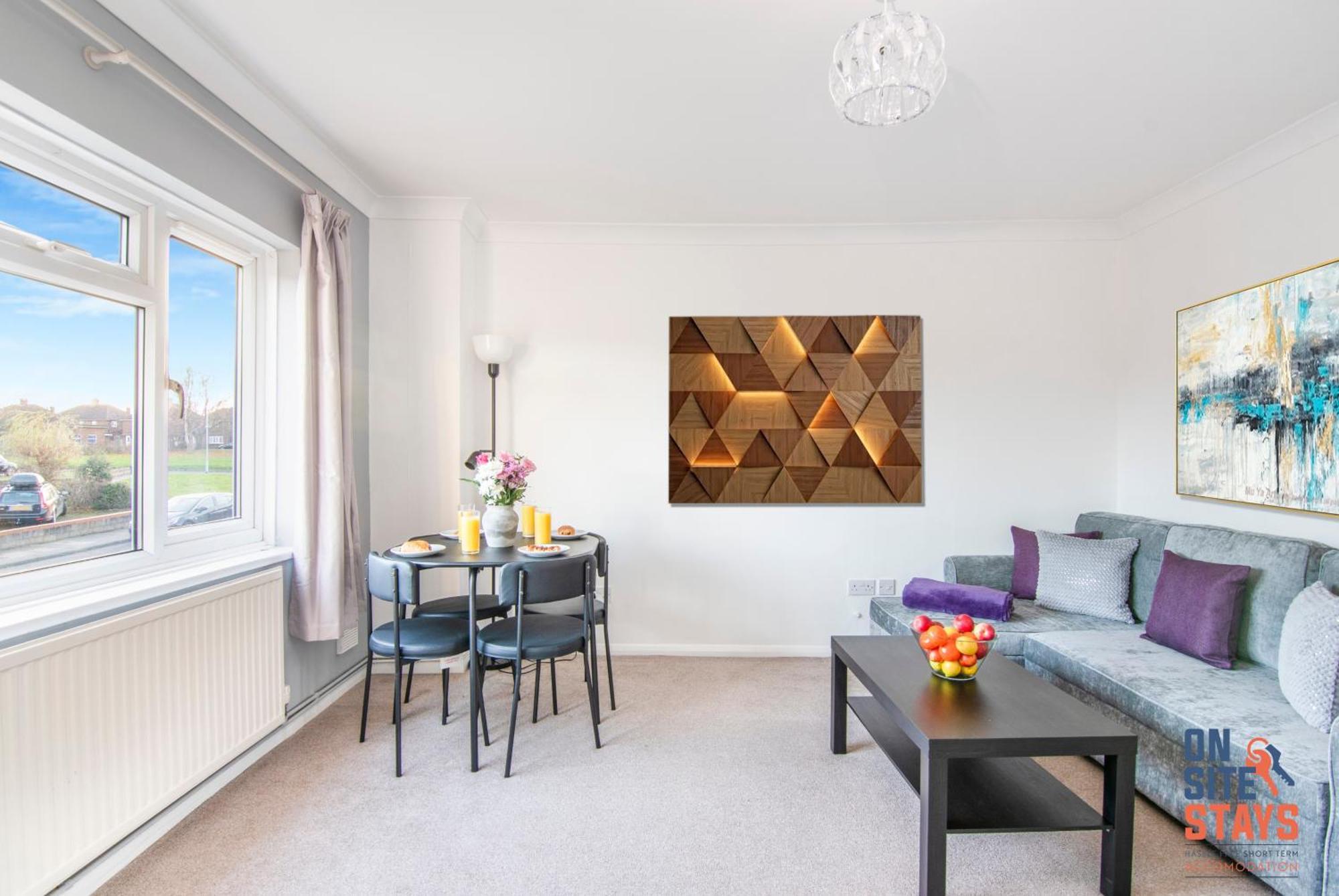 Onsitestays - Cosy 2-Bedroom Apartment With Private Entrance & Long Stay Prices Gravesend Eksteriør bilde