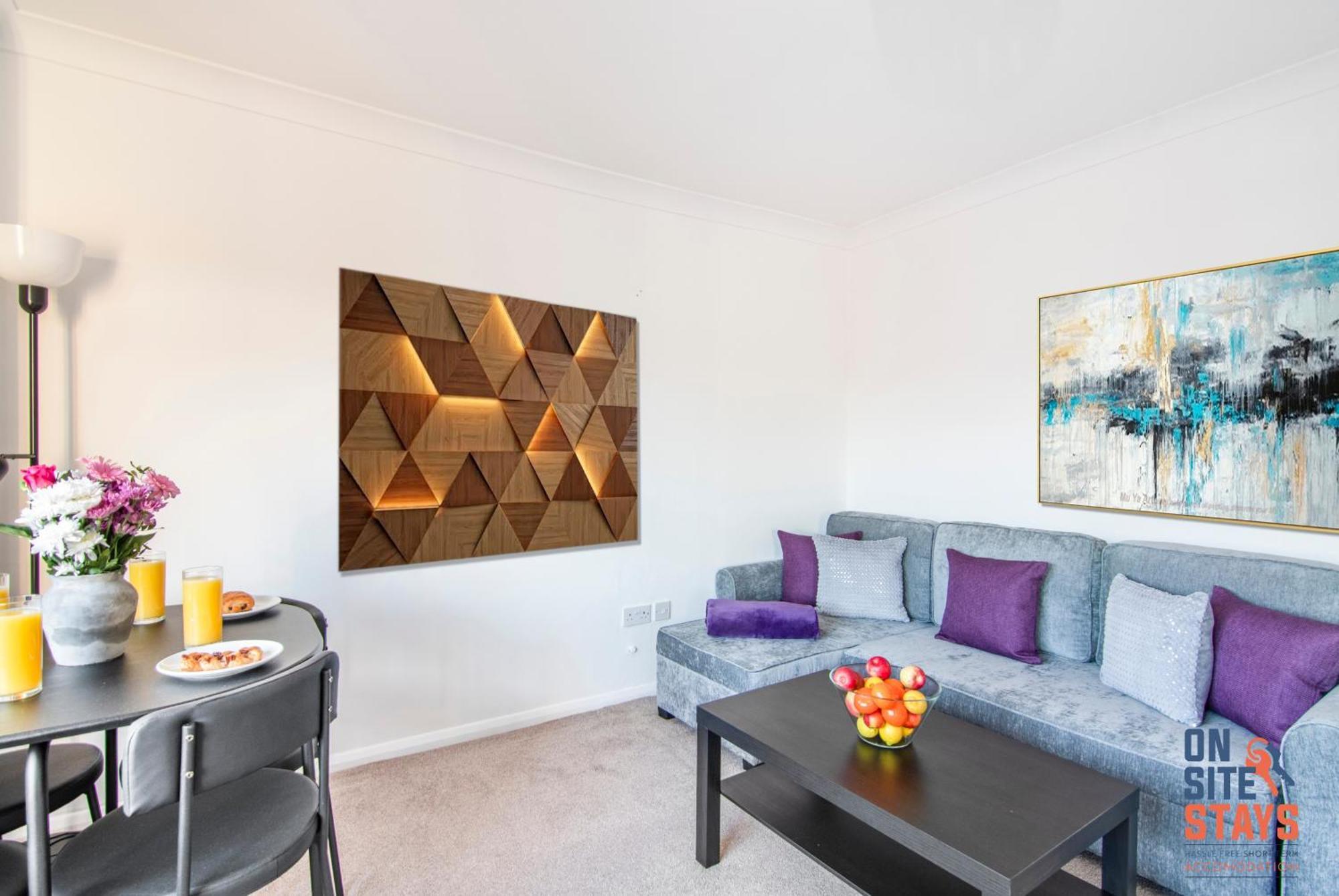 Onsitestays - Cosy 2-Bedroom Apartment With Private Entrance & Long Stay Prices Gravesend Eksteriør bilde