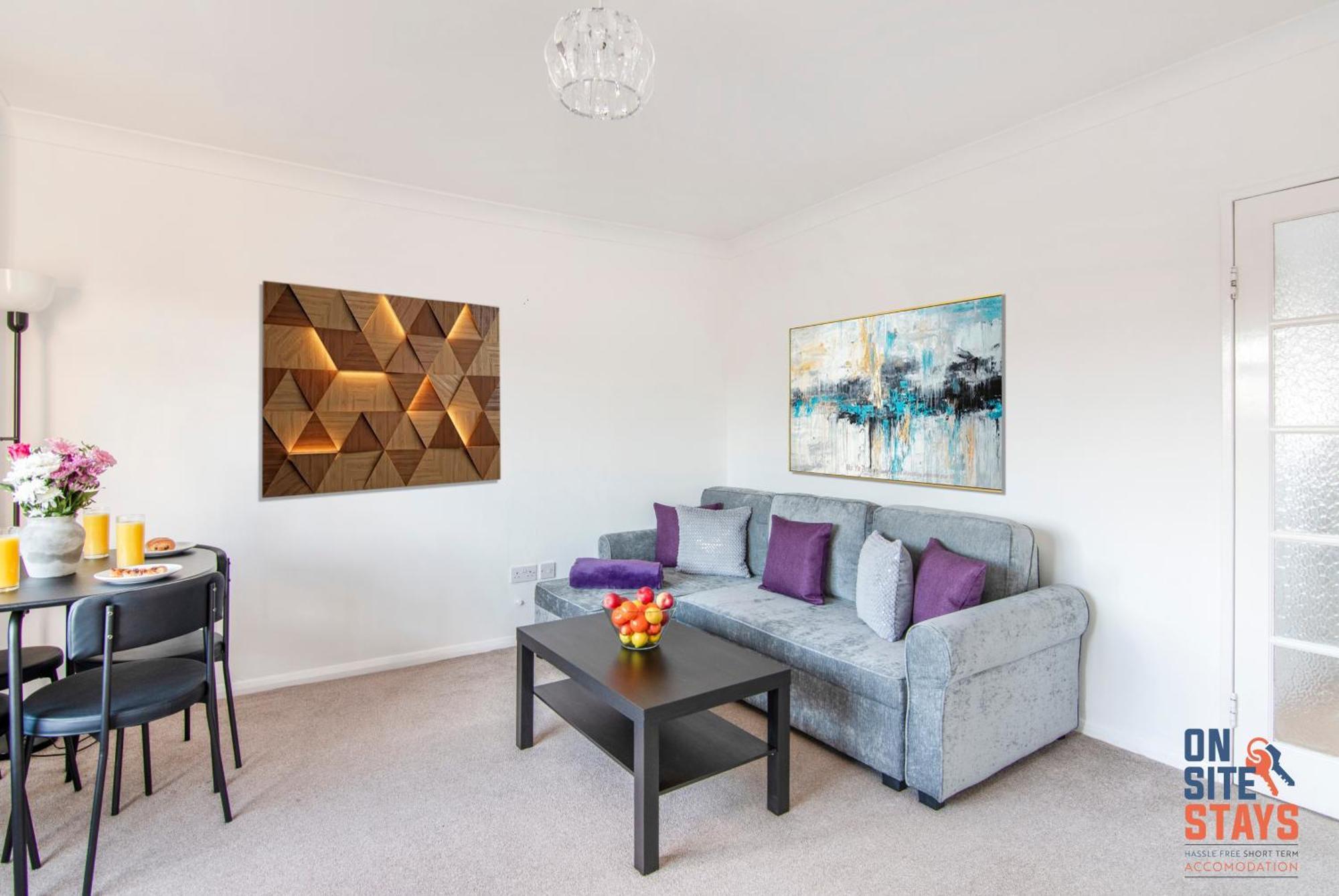 Onsitestays - Cosy 2-Bedroom Apartment With Private Entrance & Long Stay Prices Gravesend Eksteriør bilde