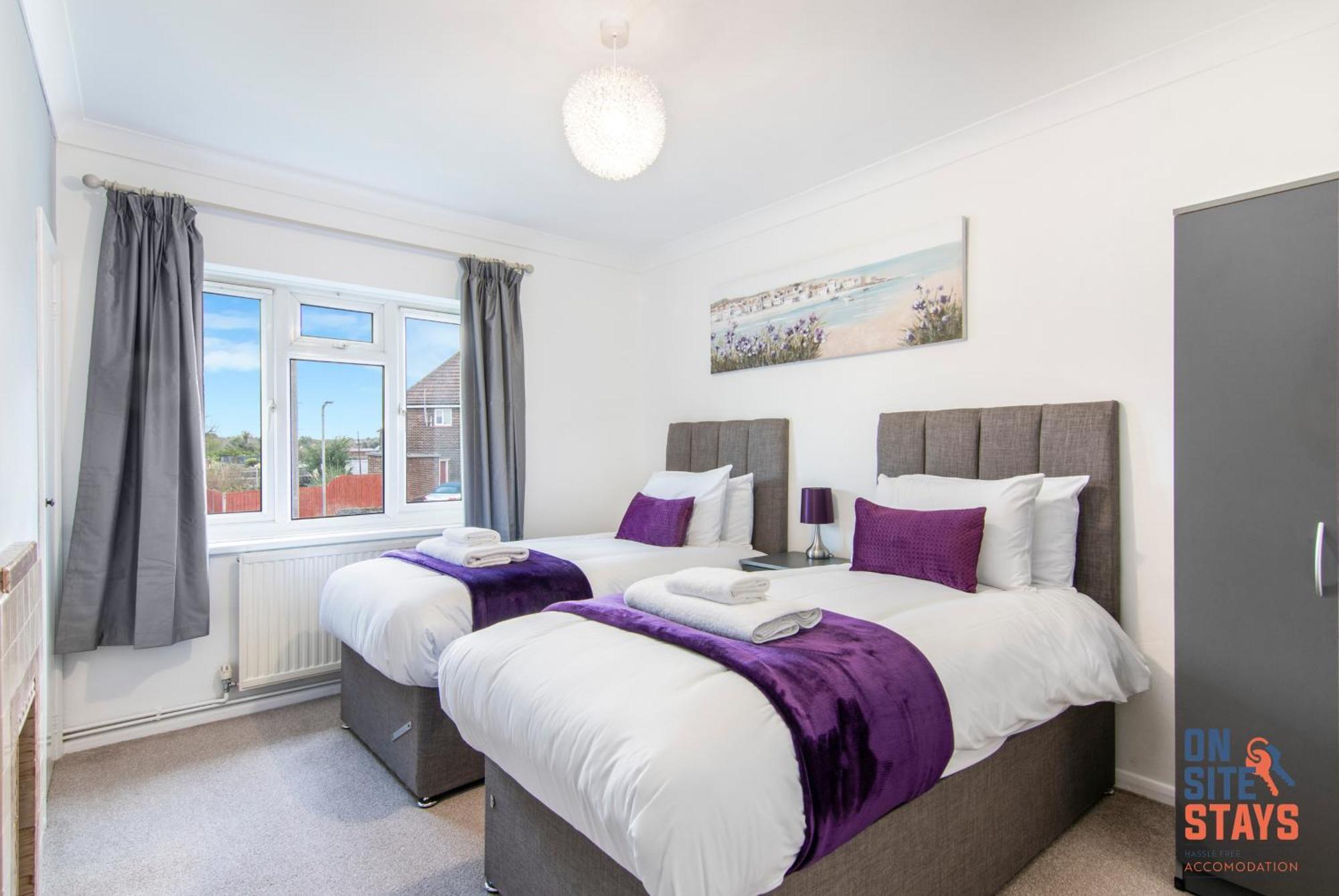 Onsitestays - Cosy 2-Bedroom Apartment With Private Entrance & Long Stay Prices Gravesend Eksteriør bilde