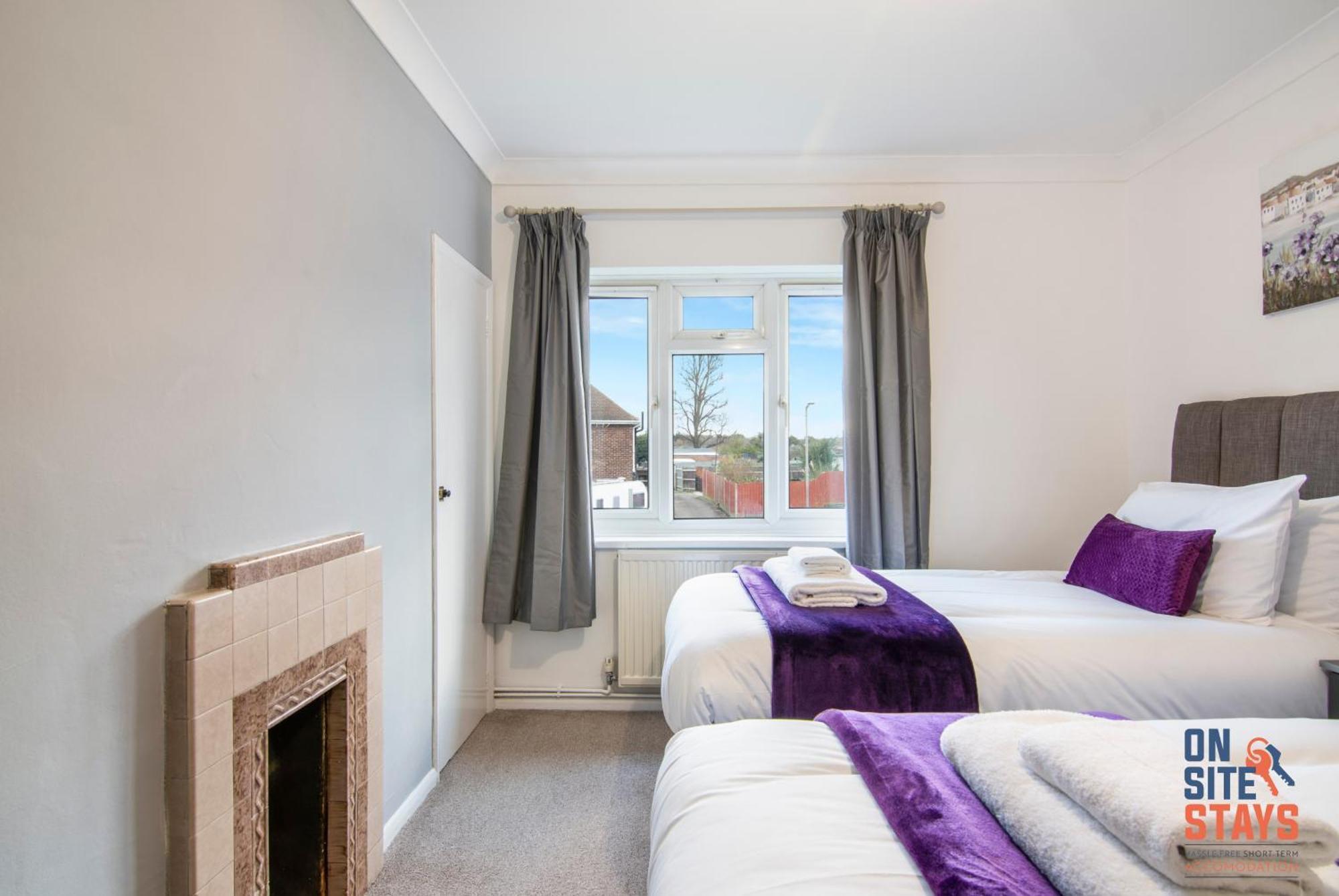 Onsitestays - Cosy 2-Bedroom Apartment With Private Entrance & Long Stay Prices Gravesend Eksteriør bilde
