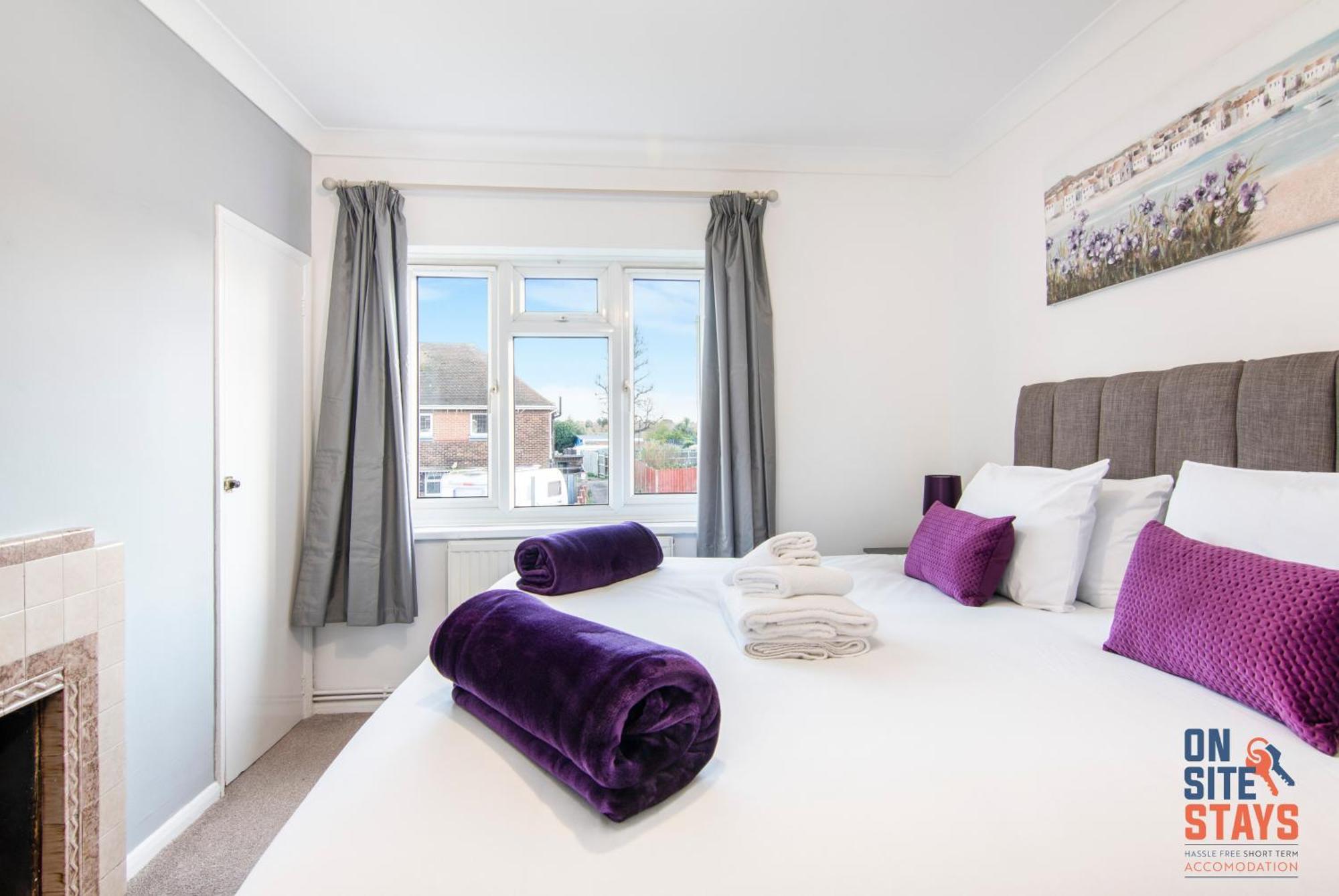 Onsitestays - Cosy 2-Bedroom Apartment With Private Entrance & Long Stay Prices Gravesend Eksteriør bilde